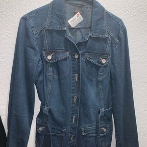 French Cuff Blue Jean jacket